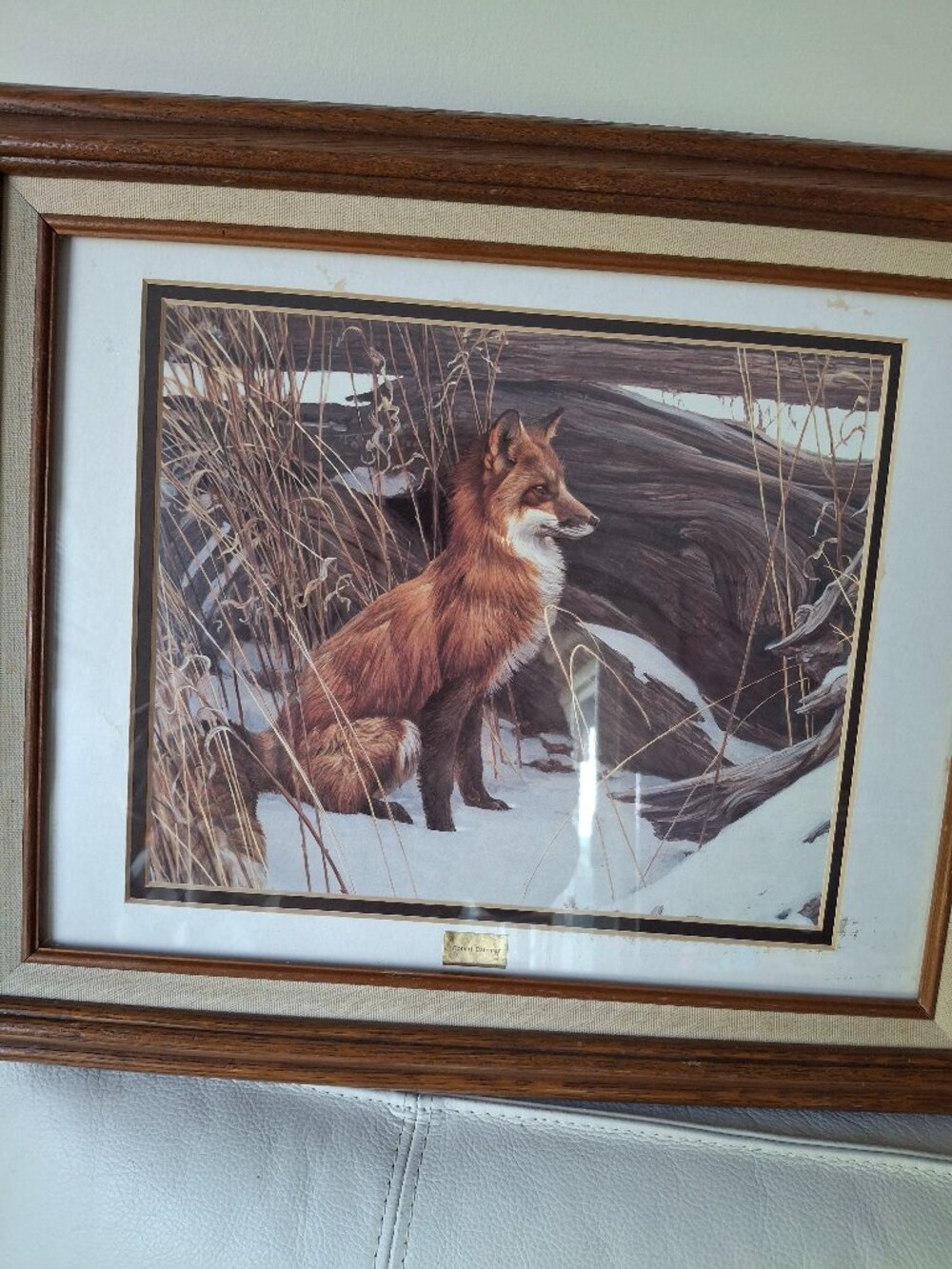 Robert Bateman fox print